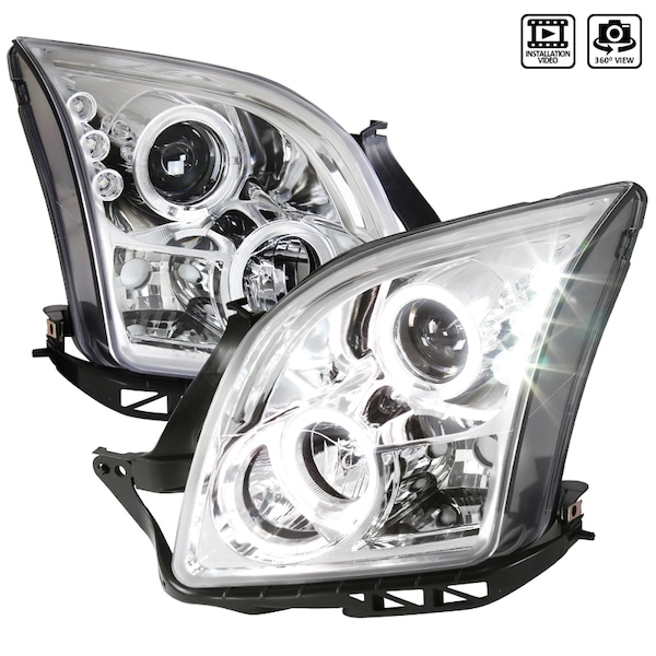 Spec-D Tuning 06-09 Ford Fusion 06-09 Ford Fusion Projector Headlights, LHP-FUS06-TM LHP-FUS06-TM - main